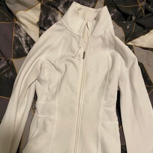 White Lululemon Define Jacket